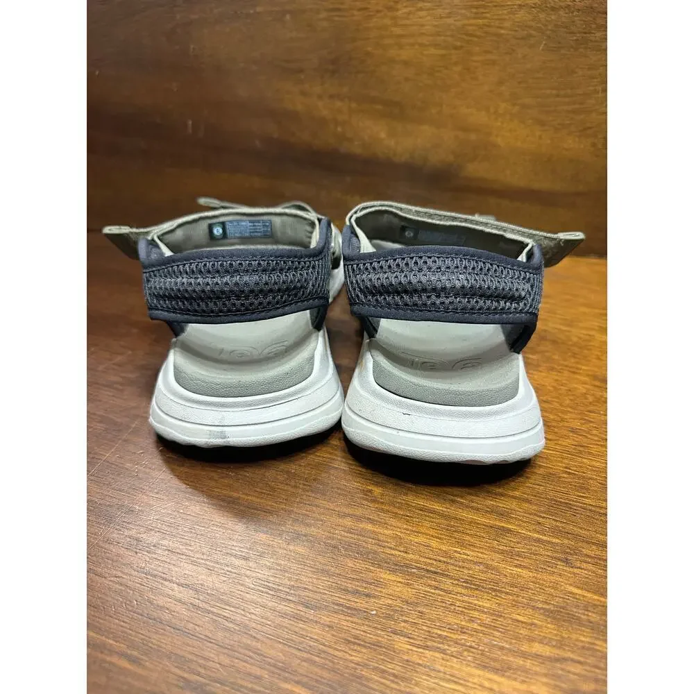 Teva Classic Outdoor Hiking Camping Sandals Men 11 Green Neutral Comfortable